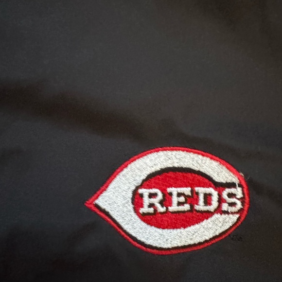 #303 Cincinnati Reds pullover windbreaker made by sport tech - Picture 4 of 13
